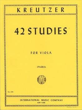 42 STUDIES  42のエチュード（ヴィオラ用）  