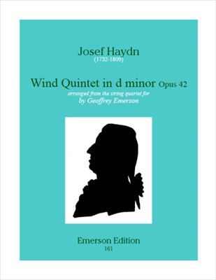 【特価品】WIND QUINTET d-moll OP.42  木管五重奏 ニ短調  