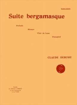 SUITE BERGAMASQUE  ベルガマスク組曲（ピアノ1台4手連弾）  