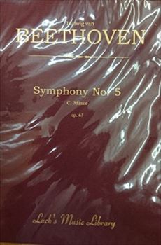 SYMPHONY NO.5 c OP.67  交響曲第5番 ハ短調（大型スコア）（ハードカヴァー版）  