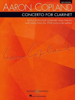 CLARINET CONCERTO  クラリネット協奏曲（クラリネット、ピアノ）  
