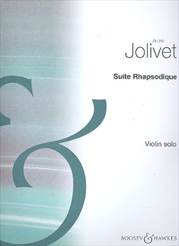 SUITE RHAPSODIQUE  狂詩的組曲（ヴァイオリンソロ）  