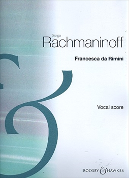 FRANCESCA DA RIMINI OP.25(R/G)  歌劇「フランチェスカ・ダ・リミニ」（ロシア語/ドイツ語）（ピアノ伴奏ヴォーカルスコア）  