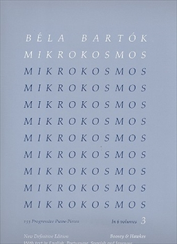 MIKROKOSMOS VOL.3 (JP)  ミクロコスモス第3巻（日本語付き）  