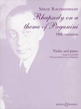 18TH PAGANINI VARIATION  ”パガニーニの主題による狂詩曲”より第18変奏（ヴァイオリン、ピアノ）  