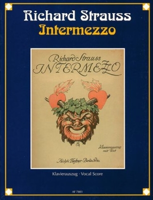 INTERMEZZO OP.72  歌劇「インテルメッツォ」（ピアノ伴奏ヴォーカルスコア）  