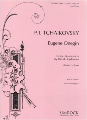 EUGENE ONEGIN(R/E)  歌劇「エフゲニー・オネーギン」 (ロシア語/英語)（ピアノ伴奏ヴォーカルスコア）  