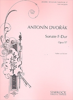 SONATE F DUR OP.57  ヴァイオリンソナタ　ヘ長調　作品57（ヴァイオリン、ピアノ）  