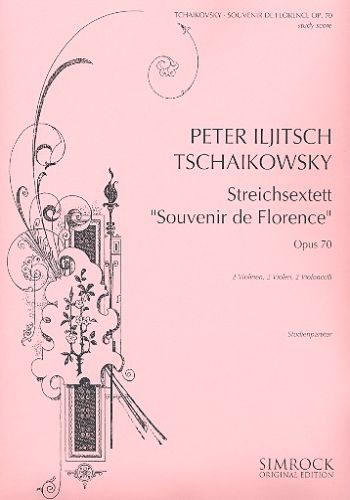 SOUVENIR DE FLORENCE(STREICHSEXTETT OP.70  フィレンツェの思い出（弦楽六重奏）（大型スコア）  