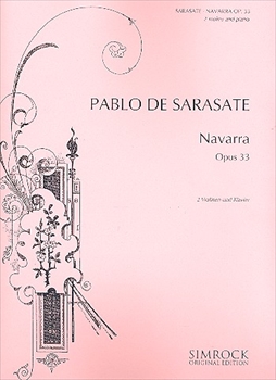 NAVARRA OP.33  ナヴァーラ　（ヴァイオリン2本とピアノ）  