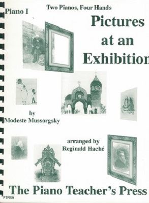 【特価品】PICTURES AT AN EXHIBITION  展覧会の絵（全曲）（ピアノ2台4手）  