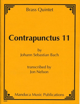 【特価品】CONTRAPUNCTUS 11  コントラプンクトゥス11番（金管五重奏）  