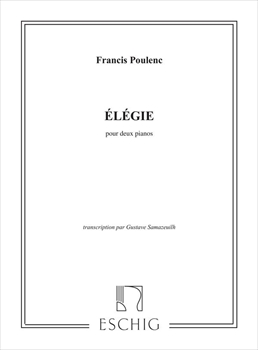 ELEGIE  2台ピアノのためのエレジー（ピアノ2台4手）  