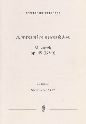 Mazurka op.49  マズルカ（大型スコア）  