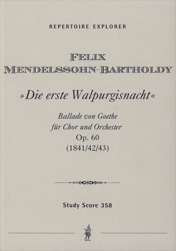 【特価品】DIE ERSTE WALPURGISNACHT OP.60