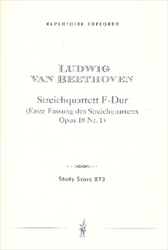 Str.Quartet in F (1st ver. of  Op. 18 No.1)  弦楽四重奏曲第1番の初稿  
