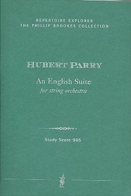 【特価品】An English Suite  弦楽合奏のためのイギリス組曲（小型スコア）  