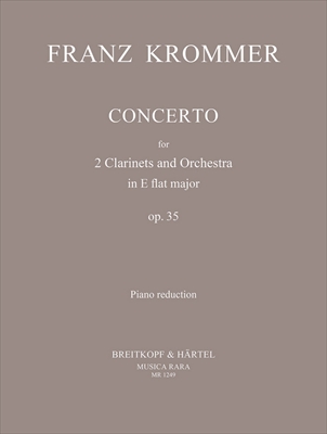 CONCERTO FOR 2CLARINETS OP.35  2本のクラリネットのための協奏曲　（ピアノリダクション）  