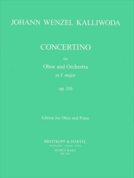CONCERTINO OP.110  コンチェルティーノ　作品110（オーボエ、ピアノ）  