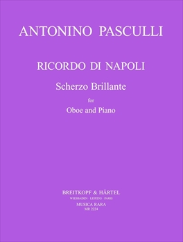 RICORDO DI NAPOLI  ナポリの思い出（華麗なるスケルツォ）（オーボエ、ピアノ）  