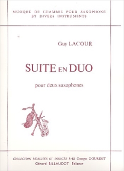 SUITE EN DUO  デュオによる組曲 (サックス二重奏)  