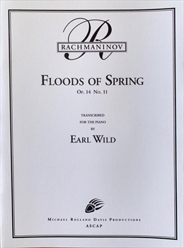 【特価品】FLOODS OF SPRING OP.14 NO.11（在庫数1）  歌曲「春の流れ」 （E.ワイルドによるピアノソロ編曲)  