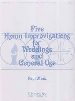 FIVE HYMN IMPROV. For WEDDINGS & GENERAL USE  結婚式等のための5つの讃美歌即興曲集  