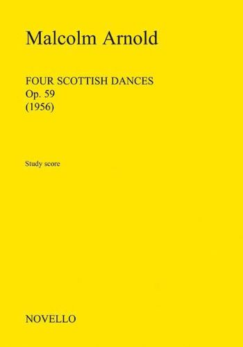 Four Scottish Dances  4つのスコットランド舞曲（大型スコア）  