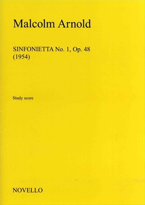 Sinfonietta No.1 op.48 (1954)  シンフォニエッタ第1番　作品48 (1954年）（大型スコア）  