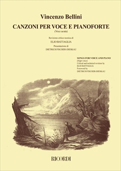 CANZONI PER VOCE  VOL.1(HIGH)  ベッリーニ歌曲集（高声用）（声、ピアノ）  