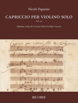 CAPRICCIO PER VIOLINO SOLO M.S.54  ヴァイオリンソロのためのカプリス（ヴァイオリンソロ）  