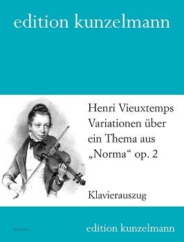 VARIATIONEN UBER EIN THEMA AUS NORMA OP.2  「ノルマ」の主題による変奏曲（ヴァイオリンとピアノ）  