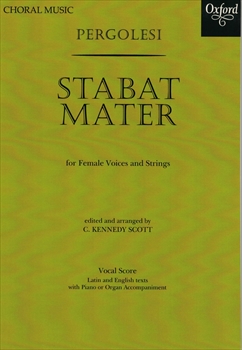 【特価品】STABAT MATER  スターバト・マーテル（ピアノ伴奏ヴォーカルスコア）  