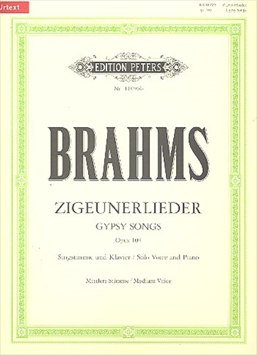 ZIGEUNERLIEDER OP.103(MEDIUM)  ジプシーの歌（中声用）  