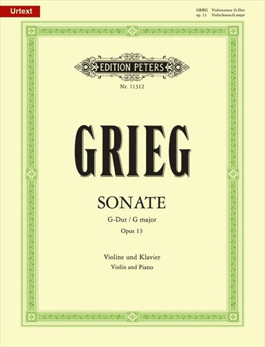 SONATE NR.2 G OP.13  ヴァイオリンソナタ第2番　ト長調　作品13（ヴァイオリン、ピアノ）  