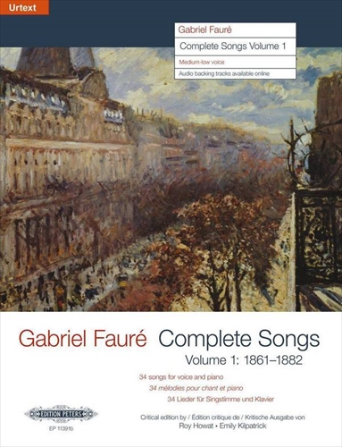 COMPLETE SONGS VOL.1(MED/LOW)  歌曲全集第1巻（中低声用）  