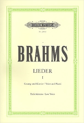LIEDER BAND.1(LOW)&nbsp;&nbsp;歌曲集第1巻（低声用）&nbsp;&nbsp;