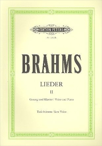 LIEDER BAND.2(LOW)&nbsp;&nbsp;歌曲集第2巻（低声用）&nbsp;&nbsp;