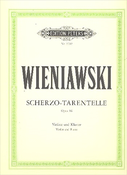 SCHERZO TARANTELLE OP.16  スケルツォタランテラ（ヴァイオリンとピアノ）　  