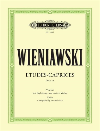 ETUDES CAPRICES OP.18  エチュードカプリス　作品18　（ヴァイオリン2本）  