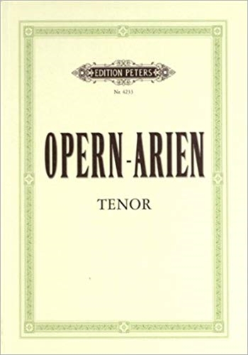 OPERN-ARIEN(TENOR)  オペラアリア集 （テノール編）  