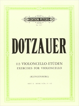 113 ETUDEN BAND.2  113のチェロ練習曲集第2巻  