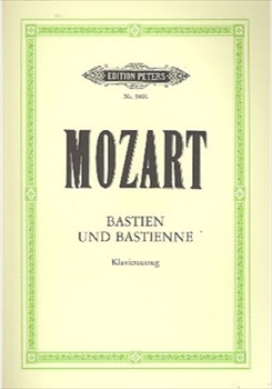 BASTIEN UND BASTIENNE KV50(G)  歌劇「バスティンとバスティエンヌ」（ドイツ語のみ）（ピアノ伴奏ヴォーカルスコア）  