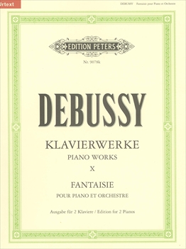 KLAVIERWERKE Bd.10(FANTASIE)  ピアノ曲集第10巻（ピアノと管弦楽のための幻想曲）（第2ピアノ付きピアノリダクション）  