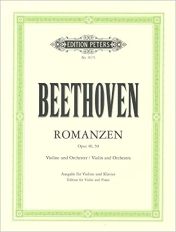 2 ROMANZEN　Op.40 & 50(OISTRACH)  2つのロマンス (オイストラフ校訂）（ヴァイオリン、ピアノ）  