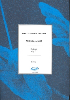Quintet Op.7  木管五重奏曲　作品7（大型スコア）  