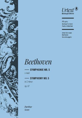 SYMPHONIE NR.5 OP.67  交響曲第5番（ヘンレ社の新ベートーヴェン全集版による実用版）（大型スコア）  