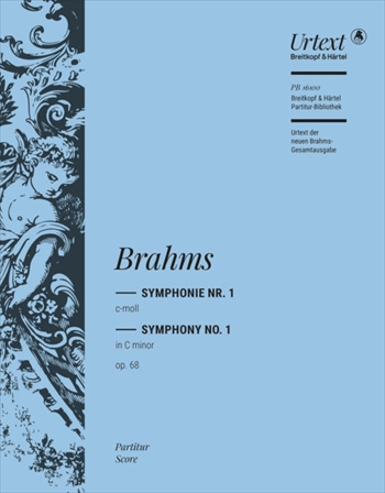 SYMPHONIE NR.1 OP.68  交響曲第1番　ハ短調　 （ヘンレ社新ブラームス全集に基づく原典版）（大型スコア）  