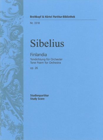 FINLANDIA Op.26  交響詩「フィンランディア」　作品26　（小型スコア）  