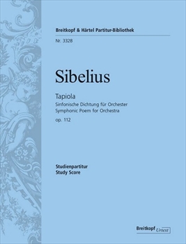 【特価品】TAPIOLA OP.112  交響詩「タピオラ」　作品112（旧版です）（小型スコア）  